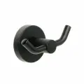 Крючок двойной FIXSEN COMFORT BLACK FX-86005A (блистер) черный мат.
