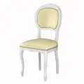 Стул деревянный дезире 51 для кухни, столовой, гостиной обеденный, из массива бука итальянский каркас, эмаль белая