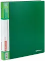 Папка на 4 кольцах Brauberg ширина 25 мм, Extra, до 170 листов, зеленая, 0,7 мм