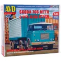 Сборная модель SKODA-706 MTTN с полуприцепом ALKA-N12CH (1/43) 7067AVD