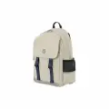 Рюкзак школьный Xiaomi 90 Points NINETYGO GENKI School Backpack 90BBPLF22142U (бежевый с синими лямками)