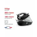 Парогенератор Tefal Pro Express Vision GV9821E0 черный 3000 Вт 9 бар 1.2 л 800 г/мин 41.5x24.5x29.6