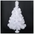 Искусственная елка белая София 60 см, ПВХ