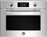 Микроволновая печь встраиваемая с грилем Bertazzoni F457PROMWTX духовой шкаф компактный, гарантия производителя