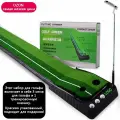 PGM Дорожка для мини гольфа, с клюшками и 3 мячами, Портативный коврик для гольфа, подарки для мужчин
