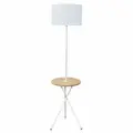 Торшер напольный светильник. со столиком Arte Lamp Combo A2070PN-1WH