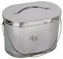 Кан - котелок овальный 4 литра