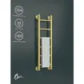 Полотенцесушитель Водяной Onix, модель Classic Gold 200x800 Лесенка с нижним подключением, Матовое золото, полный комплект