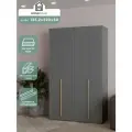 Шкаф для одежды Fiesta 133 см, графит