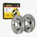 Диск тормозной передний HOFER HF130280 для а/м Renault Duster (10-), Laguna, Arkana, Megan, Nissan Terrani III