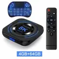 ТВ-приставка Transpeed, Android 12, Allwinner H618, Wi-Fi, четырехъядерный процессор Cortex A53, комплектация в ассортименте, 64keyborad, Европейская