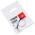 Поводки титановые Lucky John AFW Titanium длина 25 см 9 кг 2 шт.