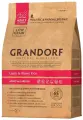 Grandorf Ягнёнок с индейкой 3кг. Для собак средних и крупных пород от 1 года. Низкозерновой, холистик.