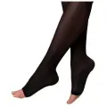 Чулки компрессионные Ergoforma UP EU 226 2 класс, широкая резинка, открытый носок, Размер 2, Телесный