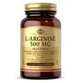 Solgar, L-Arginine, аминокислота Аргинин 500 мг, в капсулах, 100 шт.