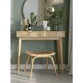 Туалетный столик Элеганс LAGOM, с ящиком, на ножках из дерева, цвет бежевый
