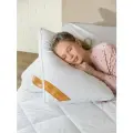 Подушка Уют перышко/Cozy Piuma(50х68) тик/хлопок наполнитель пух 70%/перо30%, белый