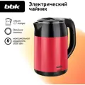 Чайник электрический BBK EK1709P 1.7л, черный/красный