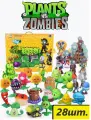 686-82 Большой игровой набор Зомби против Растений Plants vs Zombie (28 фигурок)