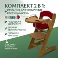 Стульчик для кормления. Окрашен. С подушками