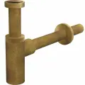 Сифон для раковины Alcadrain DESIGN ANTIC 32 мм , бронза (A400-ANTIC)