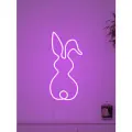 Кролик неоновая лампа, светильник