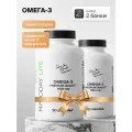 MOLODAY LITE Набор Омега 3 60%, для сердца и сосудов 2 упаковки по 90 капсул