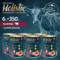 Влажный корм для собак Зоогурман Holistic Телятина с зеленой фасолью ж/б 6шт. х 350гр