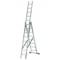 Лестница-стремянка трехсекционная KRAUSE MONTO TRIBILO 3х 8 (129666)