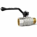 Кран шаровой латунный LD Pride 47.40 В-Н Р Ду 40 Ру 25 рычаг (латунь)