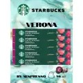 Кофе в капсулах Starbucks Caffe Verona, для системы Nespresso, 50 капсул, 5 упаковок