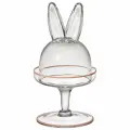 Блюдо на ножке с крышкой rabbit family 12*12*23,5 см KSG-302-104