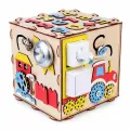 Бизиборд ПапаСделал Кубик 24х24х24 см, дерево (БЗ-008)
