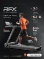 Беговая дорожка RFX T510F, электрическая, складная, для дома, 150 кг, 47 программ
