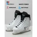 Коньки фигурные взрослые ICE FORMULA White frost, 38р, 1пара/уп
