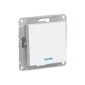 Выключатель одноклавишный с подсветкой Systeme Electric (Schneider Electric) AtlasDesign 10АХ, белый ATN000113 -10шт