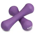 INDIGO Гантели обливные с неопреновым покрытием INDIGO IN234 1,5кг*2шт Фиолетовый