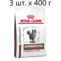 ROYAL CANIN VD GASTRO INTESTINAL MODERATE CALORIE GIM35 400 г для кошек с пониженным содержанием жира, при нарушении перевариваемости 3шт