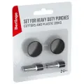 Комплект сменных ножей и дисков для мощных дыроколов Berlingo Heavy Duty, до 150л, 4шт. в блистере