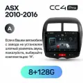 Магнитола TEYES MITSUBISHI ASX 1 2010-2016 г. CC4 PRO 8/128ГБ Комплектация А
