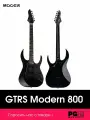 Электрогитара Mooer GTRS M800 Pearl Black