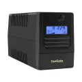 ИБП ExeGate Smart LB-650. LCD. AVR.4C13. USB (650VA/390W, LCD, AVR, 4*C13, USB, батарея 12V 7.2Ah, Black) EX299497RUS