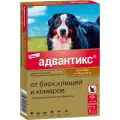 Адвантикс (Elanco)  для собак от 40 до 60 кг для защиты от блох, иксодовых клещей и летающих насекомых и переносимых ими заболеваний, 1 пипетка в упаковке