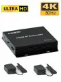 300-метровый IP - удлинитель приемопередатчик HDMI extender c EDID, модель 2023 года