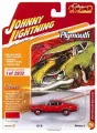 Коллекционная машинка Johnny Lightning 1969 Plymouth Barracuda Orange (серия Classic Gold, JLSP354A)