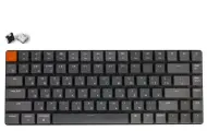 Беспроводная механическая ультратонкая клавиатура Keychron K3, 84 клавиши, White LED подстветка, Blue Switch