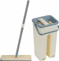 Швабра с насадкой из микрофибры и ведром Clean hands Бежевая