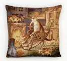 Наволочка гобеленовая Le Gobelin Питерские коты Мечты сбываются 45х45 см