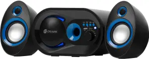 Колонки Oklick OK-433 2.1 черный 15Вт BT
