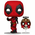 Фигурка Funko POP! Bobble Marvel Deadpool 3 Deadpool with Headpool (1400) 79768